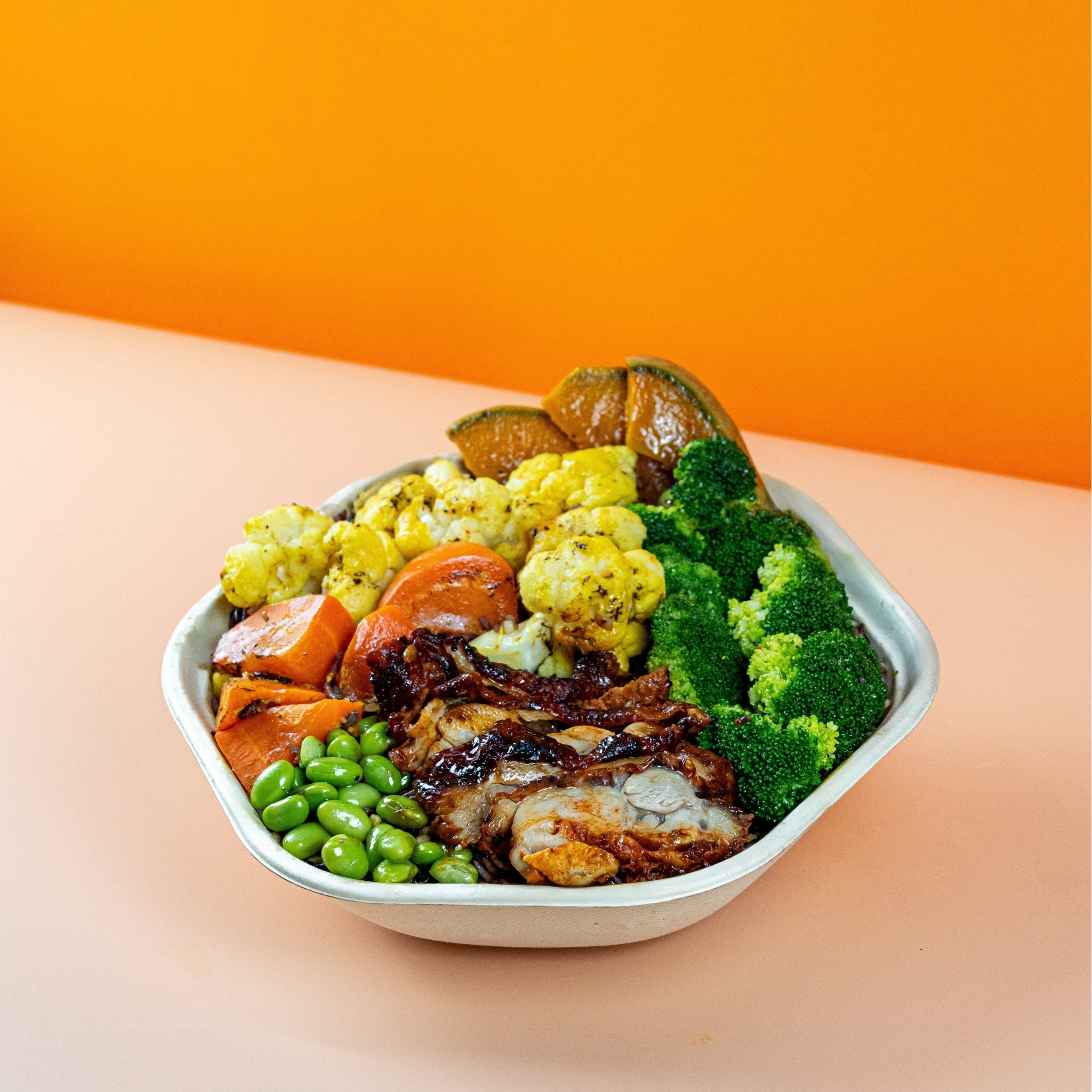 Caramelised Gochujang Chicken with Roasted Garlic Honey