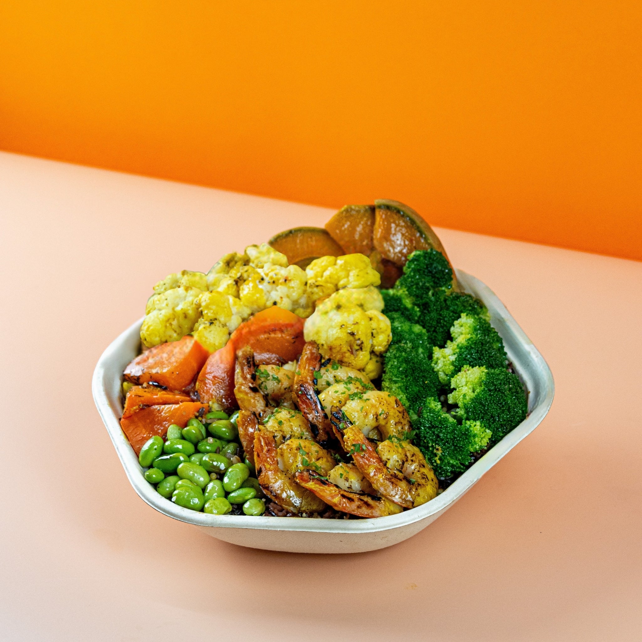 Chargrilled Shrimp with Lemon-Garlic Butter Glaze