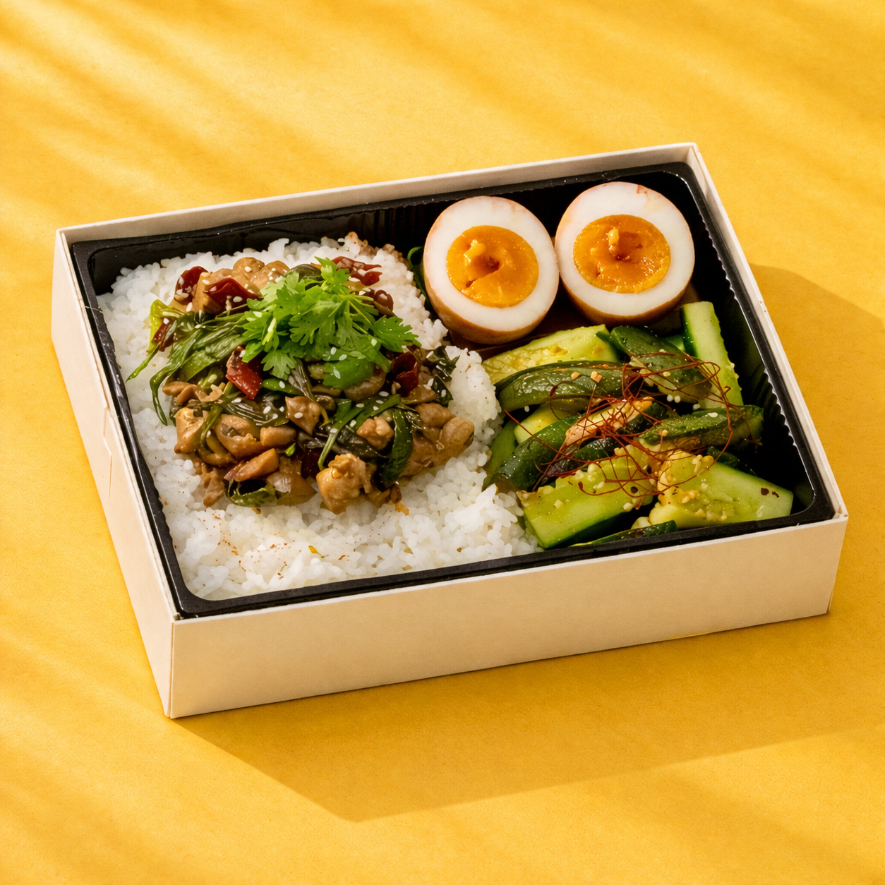 San Bei Ji Three Cup Chicken Bento
